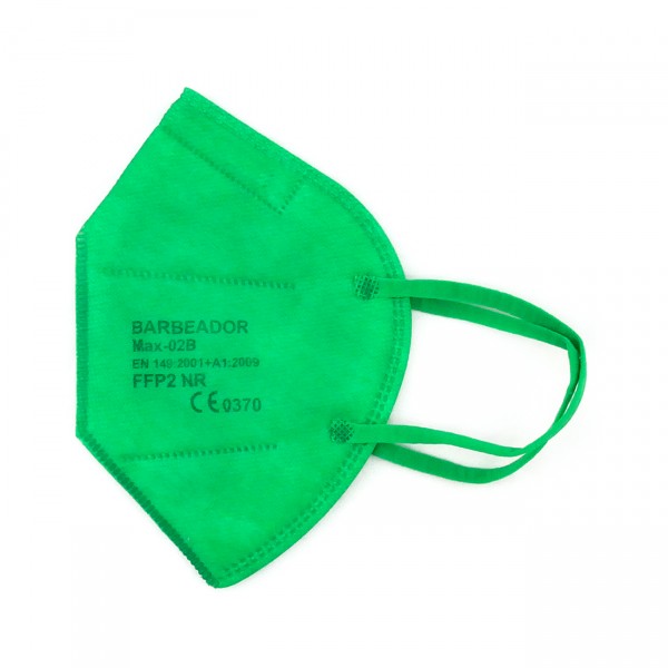 FFP2 Maske (Box 20 Stk) - Große L - Farbe: Tannengrün
